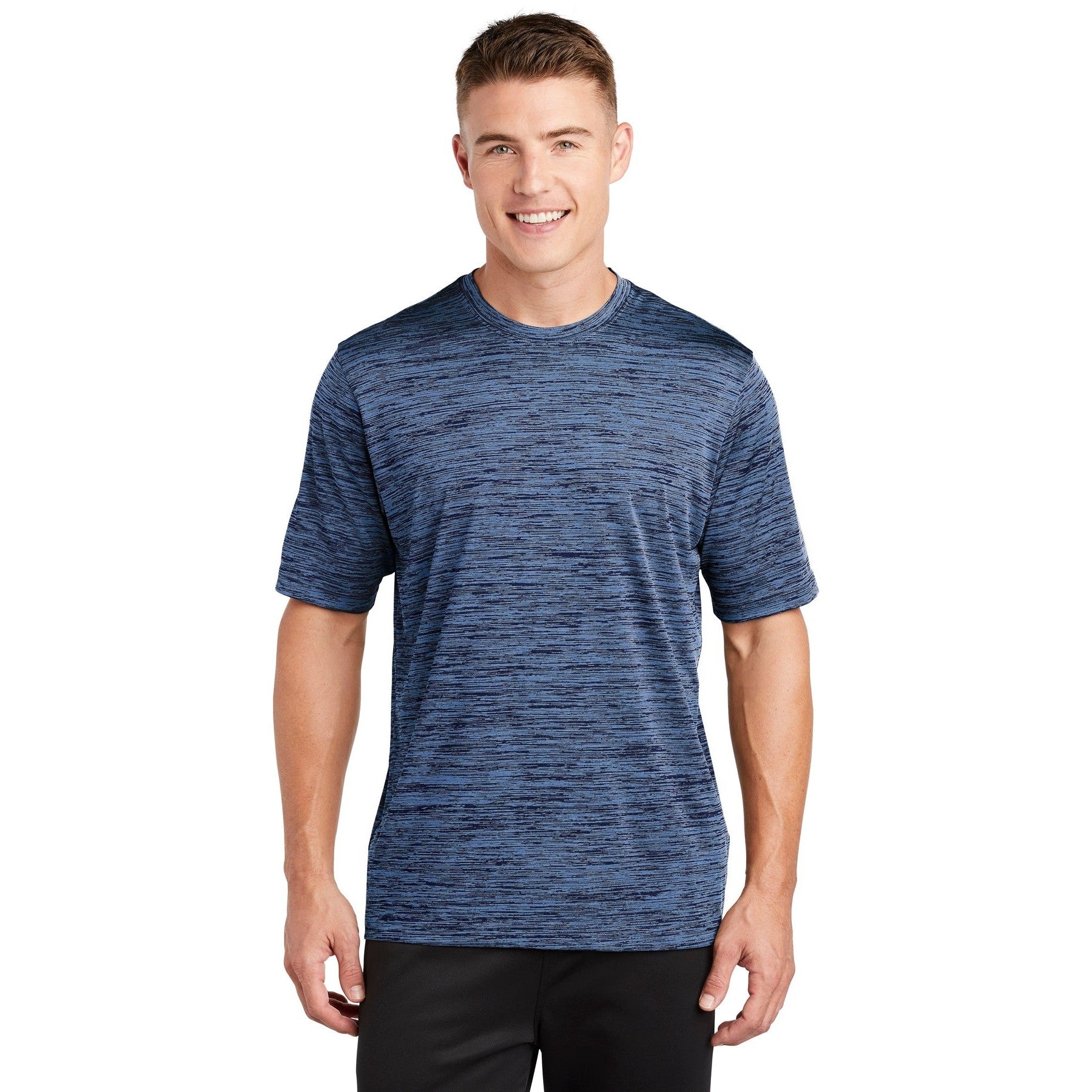 Sport-Tek-Sport-Tek® PosiCharge® Electric Heather Tee. ST390-MedTech-2